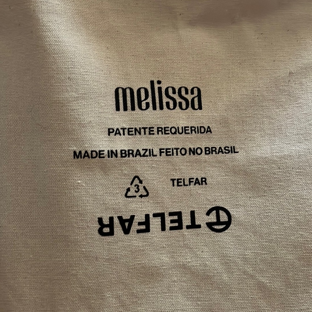Melissa x Telfar medium jelly shopper - clear